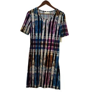 Bobbie Brooks Tie Dye Tee Shirt Dress. Size S. New with Tags!!
